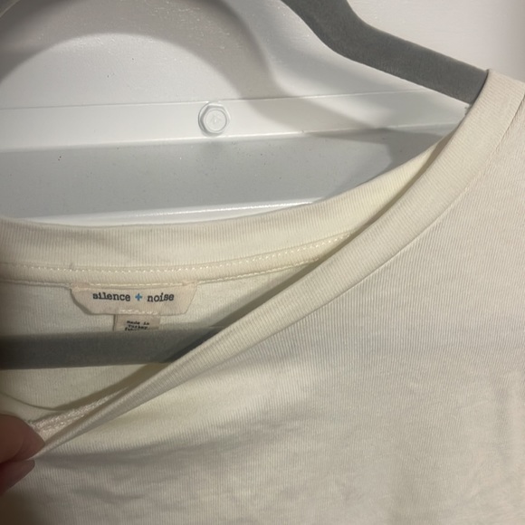 Silence + noise cream lace up side corset dress - Picture 3 of 3